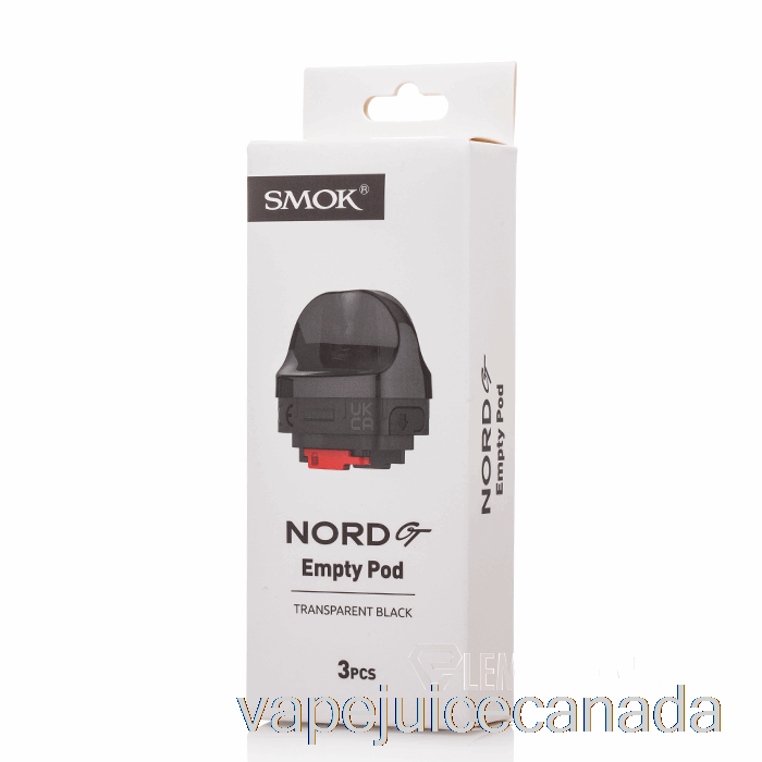 Vape Juice SMOK Nord GT Replacement Pods Transparent Black